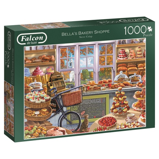 Jumbo Pussel - Bella's Bakery Shoppe 1000 Bitar i gruppen  hos Spelexperten (22-11203)
