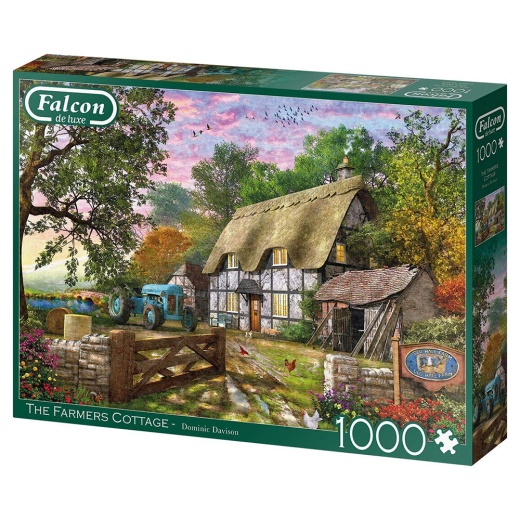 Jumbo Pussel - The Farmers Cottage 1000 Bitar i gruppen  hos Spelexperten (22-11278)