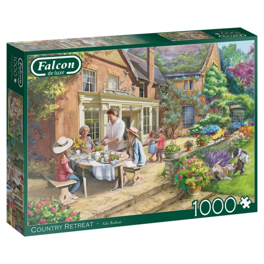 Jumbo Pussel - Country Retreat 1000 Bitar i gruppen  hos Spelexperten (22-11296)