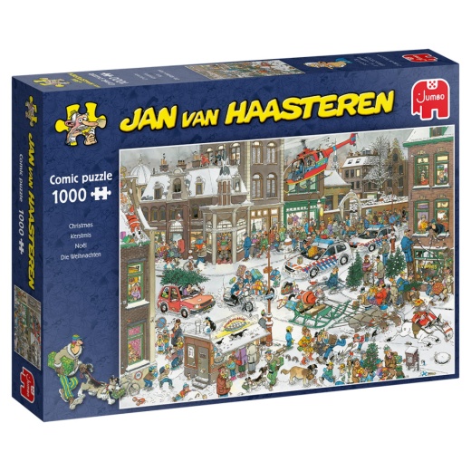 Jan van Haasteren Pussel - Christmas 1000 bitar i gruppen PUSSEL / 1000 bitar hos Spelexperten (22-13007)