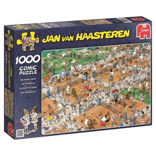 Jan van Haasteren Pussel - Tennis 1000 bitar i gruppen  hos Spelexperten (22-17076)