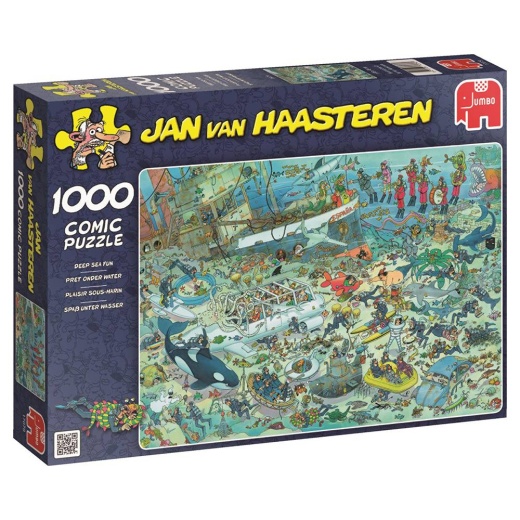 Jan van Haasteren Pussel - Deep Sea Fun 1000 bitar i gruppen  hos Spelexperten (22-17079)