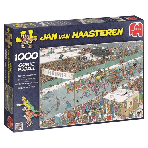 Jan van Haasteren Pussel - Elevel City Icetour 1000 bitar i gruppen  hos Spelexperten (22-17310)