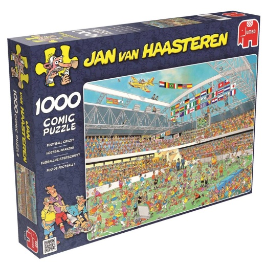 Jan van Haasteren Pussel - Football Crazy 1000 bitar i gruppen  hos Spelexperten (22-17459)