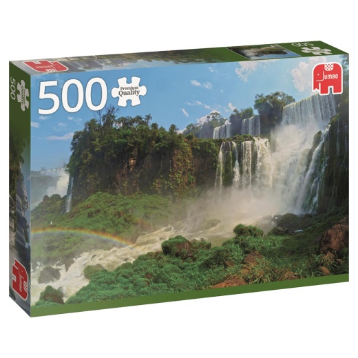 Jumbo Pussel - Iguazu Falls 500 Bitar i gruppen  hos Spelexperten (22-18522)