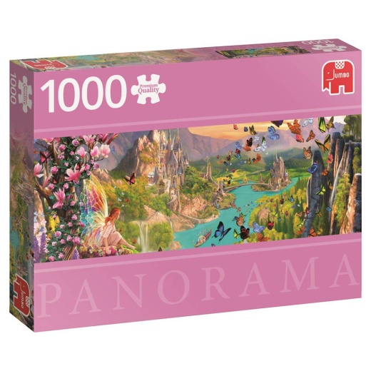 Jumbo Pussel Panorama - Fairyland 1000 bitar i gruppen PUSSEL / 1000 bitar hos Spelexperten (22-18570)