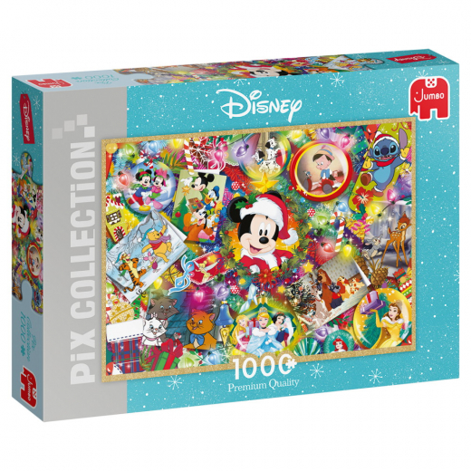 Jumbo Pussel - Disney Christmas 1000 Bitar i gruppen  hos Spelexperten (22-18876)