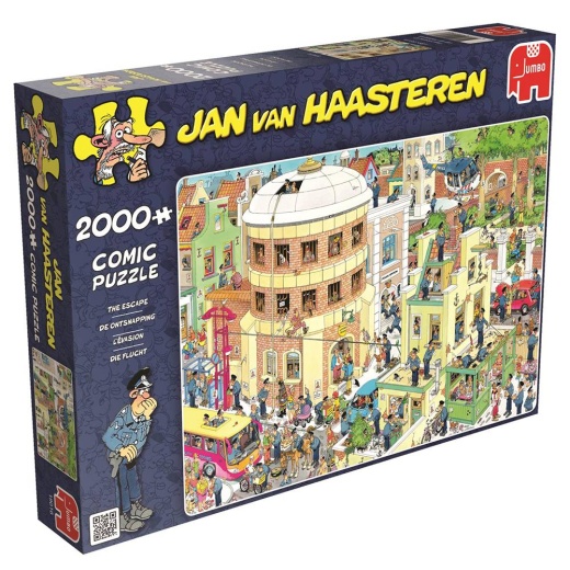 Jan Van Haasteren pussel - The Escape 2000 bitar i gruppen  hos Spelexperten (22-19016)