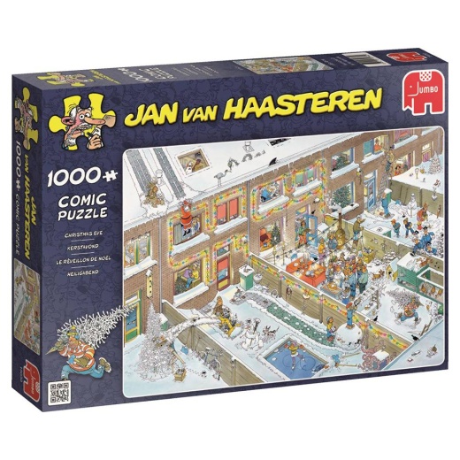 Jan van Haasteren Pussel - Christmas Eve 1000 bitar i gruppen PUSSEL / 1000 bitar hos Spelexperten (22-19030)