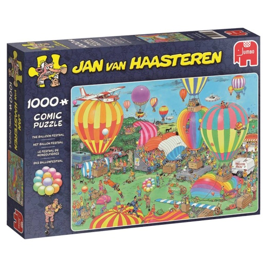 Jan van Haasteren Pussel - The Balloon Festival 1000 bitar i gruppen  hos Spelexperten (22-19052)