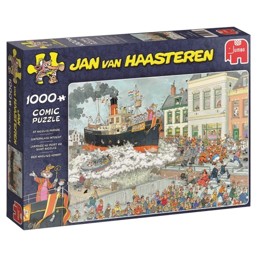 Jan van Haasteren Pussel - ST. Nicolas Parade 1000 bitar i gruppen  hos Spelexperten (22-19055)