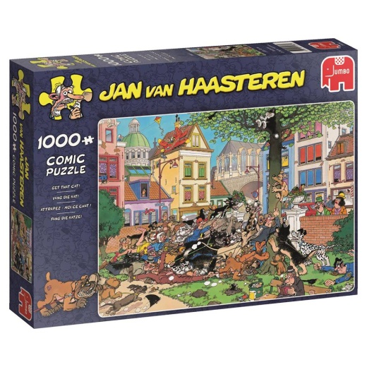Jan van Haasteren Pussel - Get That Cat! 1000 bitar i gruppen  hos Spelexperten (22-19056)