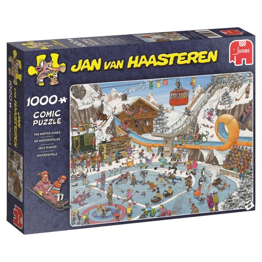 Jan van Haasteren Pussel: The Winter Games 1000 bitar i gruppen PUSSEL / 1000 bitar hos Spelexperten (22-19065)