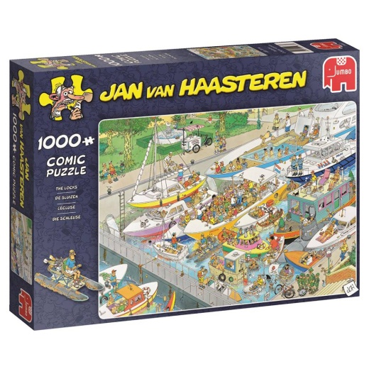 Jan van Haasteren Pussel - The Locks 1000 bitar i gruppen PUSSEL / 1000 bitar hos Spelexperten (22-19067)