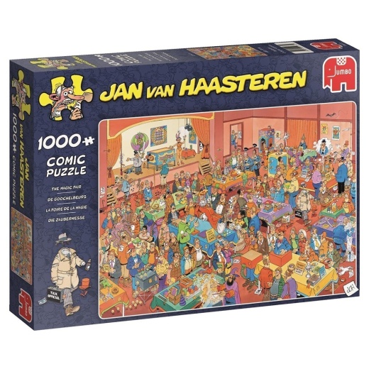 Jan van Haasteren Pussel - The Magic Fair 1000 bitar i gruppen PUSSEL / 1000 bitar hos Spelexperten (22-19072)
