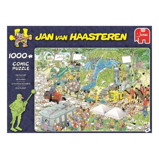 Jan van Haasteren Pussel - The Film Set 1000 bitar i gruppen PUSSEL / 1000 bitar hos Spelexperten (22-19074)