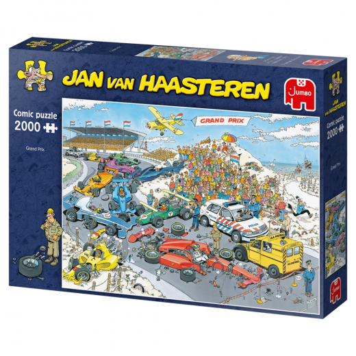 Jan van Haasteren Pussel: Grand Prix 2000 Bitar i gruppen PUSSEL / 2000 bitar > hos Spelexperten (22-19097)