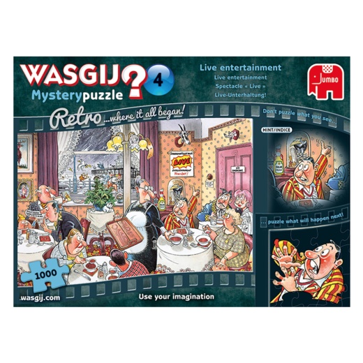 Wasgij? Mystery Retro #4 - Live entertainment i gruppen PUSSEL / Wasgij hos Spelexperten (22-19177)