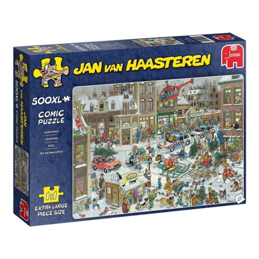 Jan Van Haasteren pussel - Christmas XL 500 Bitar i gruppen  hos Spelexperten (22-20020)