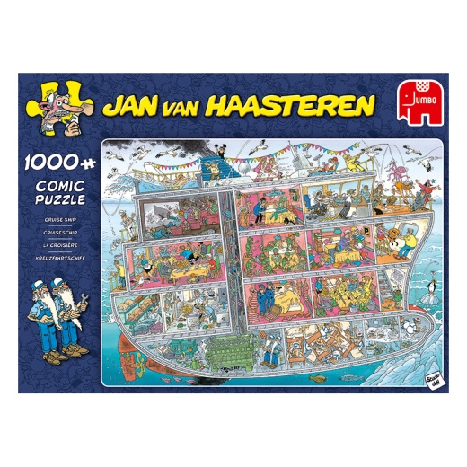 Jan van Haasteren Pussel: Cruise Ship 1000 Bitar i gruppen PUSSEL / 1000 bitar hos Spelexperten (22-20021)