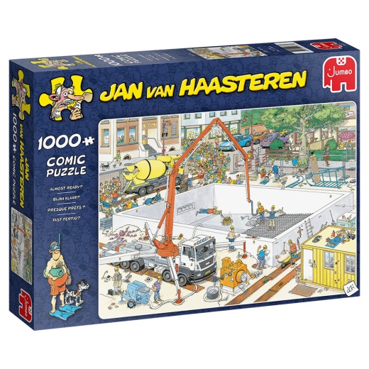 Jan van Haasteren Pussel - Almost Ready 1000 Bitar i gruppen PUSSEL / 1000 bitar hos Spelexperten (22-20037)