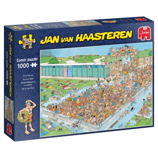 Jan van Haasteren Pussel - Pool Pile-Up 1000 Bitar i gruppen PUSSEL / 1000 bitar hos Spelexperten (22-20039)