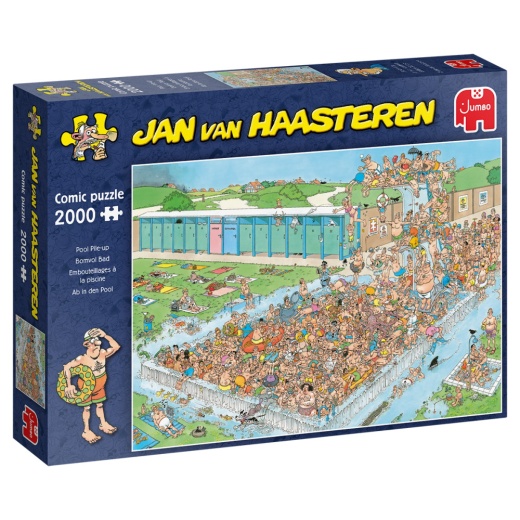 Jan van Haasteren Pussel: Pool Pile-Up 2000 Bitar i gruppen PUSSEL / 2000 bitar > hos Spelexperten (22-20040)