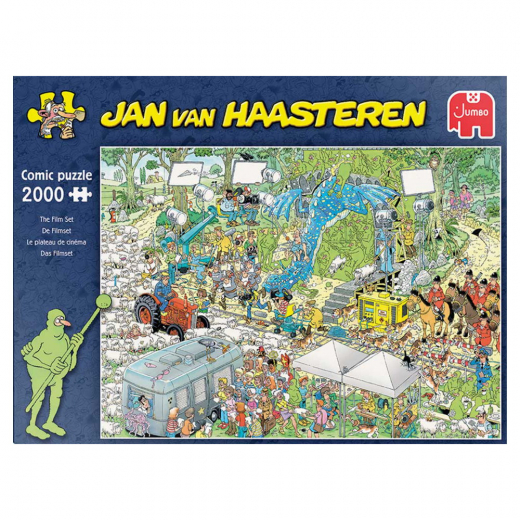 Jan van Haasteren Pussel: The Film Set 2000 bitar i gruppen PUSSEL / 2000 bitar > hos Spelexperten (22-20047)