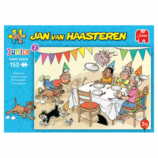 Jan van Haasteren Pussel: Birthday Party 150 Bitar i gruppen PUSSEL / < 750 bitar hos Spelexperten (22-20059)