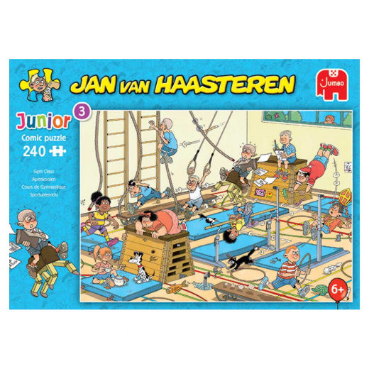 Jan van Haasteren Pussel: Gym Class 240 Bitar i gruppen PUSSEL / < 750 bitar hos Spelexperten (22-20060)