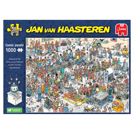 Jan van Haasteren Pussel - Futureproof Fair 1000 Bitar i gruppen PUSSEL / 1000 bitar hos Spelexperten (22-20067)