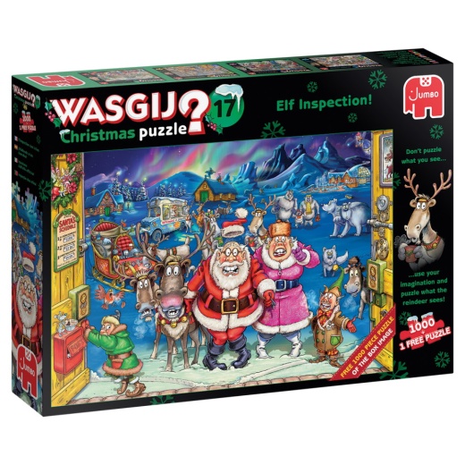 Wasgij? Christmas #17 - Elf Inspection! 2x1000 Bitar i gruppen  hos Spelexperten (22-25003)