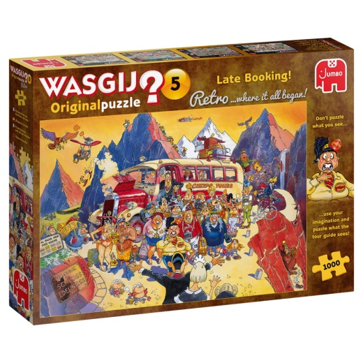 Wasgij? Original Retro #5 Late Booking! 1000 Bitar i gruppen  hos Spelexperten (22-25007)