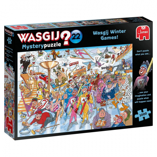 Wasgij? Mystery #22 - Wasgij Winter Games! 1000 Bitar i gruppen PUSSEL / Wasgij hos Spelexperten (22-25012)