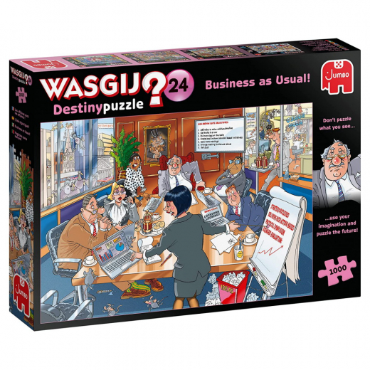 Wasgij? Destiny #24 - Business as Usual! 1000 Bitar i gruppen PUSSEL / Wasgij hos Spelexperten (22-25013)