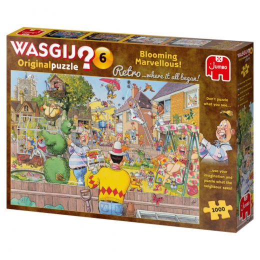 Wasgij? Original #6 Blooming Marvellous 1000 Bitar i gruppen PUSSEL / Wasgij hos Spelexperten (22-25014)