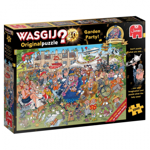 Wasgij? Original #40 - Garden Party! 2x1000 Bitar i gruppen PUSSEL / Wasgij hos Spelexperten (22-25019)