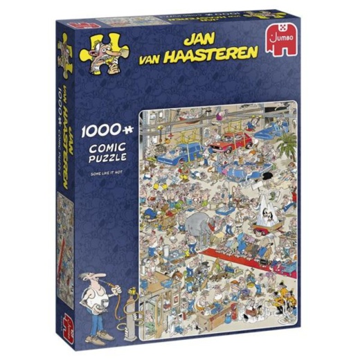 Jan Van Haasteren pussel - Some Like it Hot 1000 Bitar i gruppen  hos Spelexperten (22-81453A)