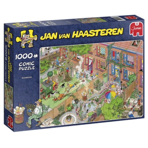 Jan Van Haasteren pussel - Neighbours 1000 Bitar i gruppen  hos Spelexperten (22-81453E)