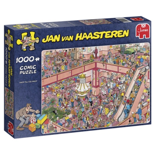 Jan van Haasteren Pussel: Shop Till You Drop 1000 bitar i gruppen  hos Spelexperten (22-81453L)