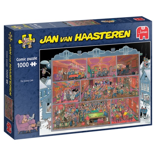 Jan van Haasteren Pussel: The Grand Café 1000 bitar i gruppen  hos Spelexperten (22-81919)