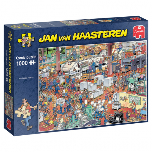 Jan van Haasteren Pussel: The Puzzle Factory 1000 Bitar i gruppen  hos Spelexperten (22-82030)