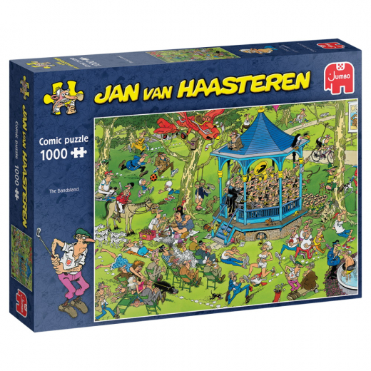 Jan van Haasteren Pussel: The Bandstand 1000 Bitar i gruppen PUSSEL / 1000 bitar hos Spelexperten (22-82035)