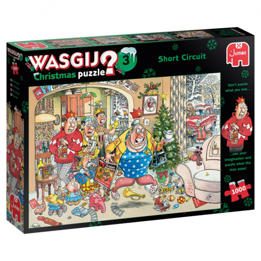 Wasgij? Christmas #3 - Short Circuit 1000 bitar i gruppen  hos Spelexperten (22-82047)