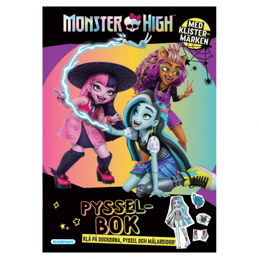 Pysselbok Monster High i gruppen LEKSAKER / Skapa & måla hos Spelexperten (224330)