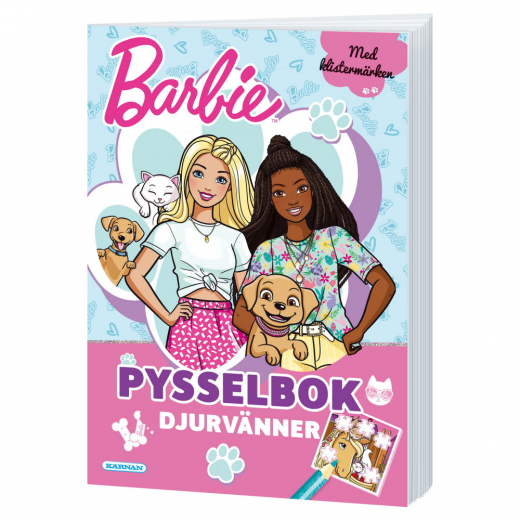 Pysselbok - Barbie Djurvänner i gruppen LEKSAKER / Skapa & måla / Skriva och Rita / Pysselböcker hos Spelexperten (224356)