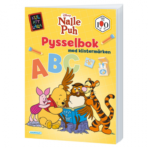 Pysselbok - Nalle Puh ABC i gruppen LEKSAKER / Skapa & måla / Skriva och Rita / Pysselböcker hos Spelexperten (224358)