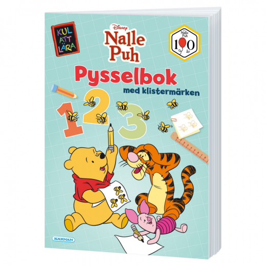 Pysselbok - Nalle Puh 123 i gruppen LEKSAKER / Skapa & måla / Skriva och Rita / Pysselböcker hos Spelexperten (224359)