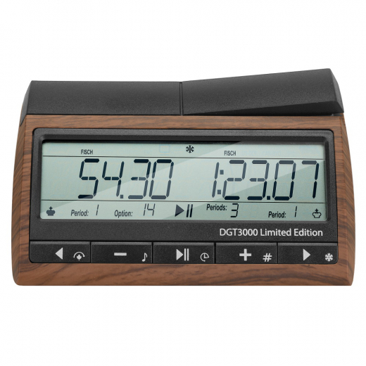 DGT3000 FIDE Championship Clock - Limited Edition Schackklocka i gruppen SÄLLSKAPSSPEL / Schack hos Spelexperten (23011)
