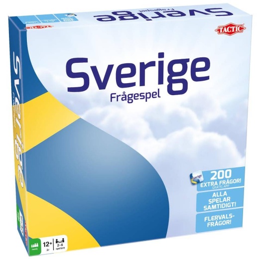 Sverige Frågespelet i gruppen SÄLLSKAPSSPEL / Familjespel hos Spelexperten (2306)